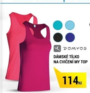 DÁMSKÉ FITNESS TÍLKO MY TOP