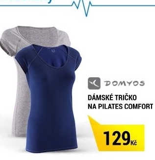 DÁMSKÉ TRIČKO NA PILATES COMFORT