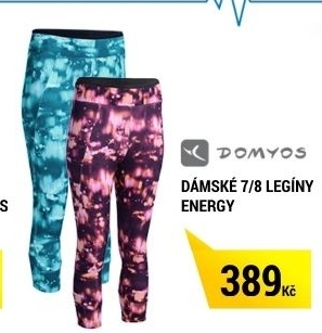 DÁMSKPONOŽKY NA FITNESSÉ 7/8 LEGÍNY ENERGY NA FITNESS 