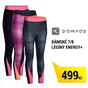 DÁMSKÉ 7/8 PRODYŠNÉ FITNESS LEGÍNY ENERGY+