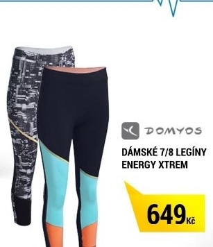 DÁMSKÉ 7/8 LEGÍNY NA FITNESS ENERGY XTREM