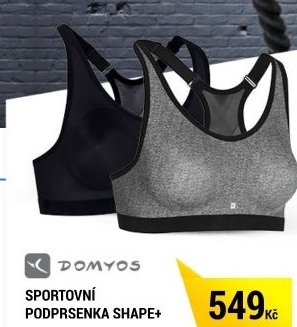 DÁMSKÁ SPORTOVNÍ PODPRSENKA SHAPE+