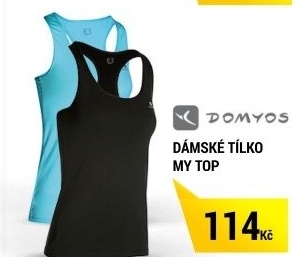 DÁMSKÉ TÍLKO MY TOP NA FITNESS