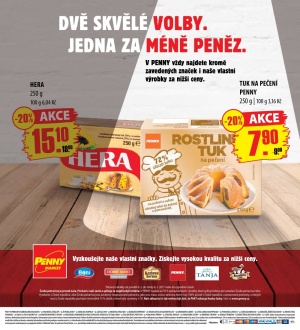 akční leták Penny Market 6.2.2017-8.2.2017