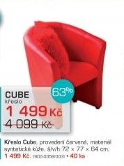 Křeslo Cube