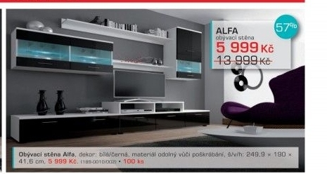 Obývací stěna Alfa