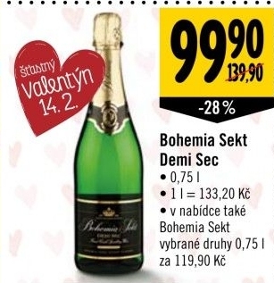 Bohemia Sekt Demi Sec