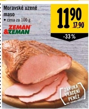Moravské maso uzené Zeman&amp
