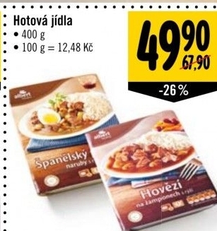 Hotová jídla Albert Quality