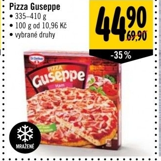 Pizza mražená Guseppe Dr. Oetker