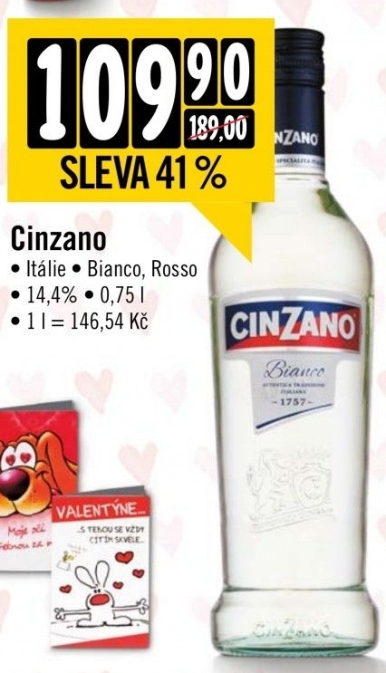 Aperitiv Bianco Cinzano
