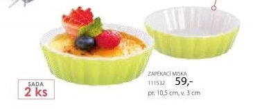 Miska zapékací porc. 2ks ZELEN