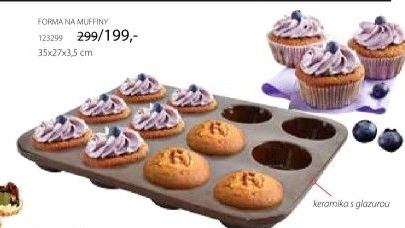 Forma muffiny 12 ker. BROWN