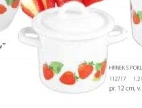 Hrnek smalt 1,2 s pokl.jahoda