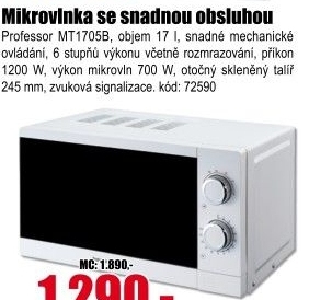 Mikrovlnná trouba Professor MT1705B