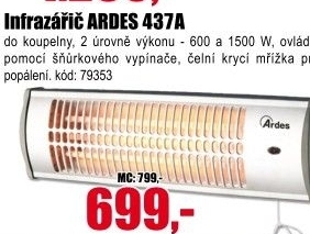 Infrazářič ArdesS 437A