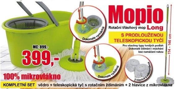 Mop set rotační Mopio