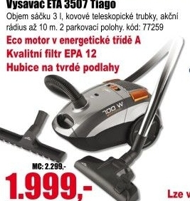 Vysavač Eta 3507 Tiago