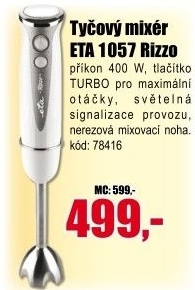 Tyčový mixér ETA 1057 Rizzo