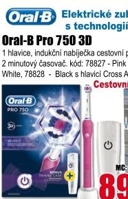 Elektrický zubní kartáček Oral-B 3D White Travel Case