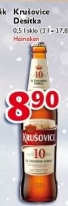 Pivo světlé výčepní 10° Krušovice