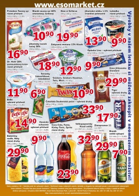 akční leták ESO MARKET 15.2.2017-26.2.2017