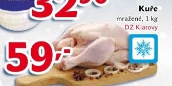 Kuře mražené DZ Klatovy
