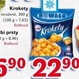 Krokety mražené Nowaco