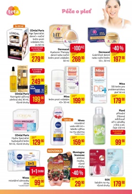 akční leták Teta drogerie 16.2.2017-25.2.2017