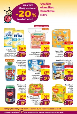 akční leták Teta drogerie 16.2.2017-25.2.2017