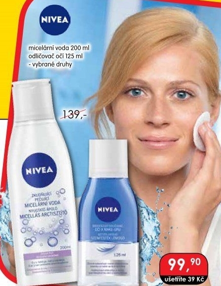 Zklidňující micelární voda Nivea