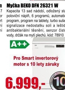 Myčka Beko DFN 26321W