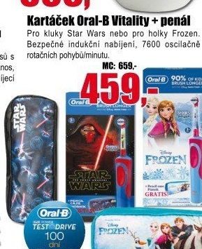 Dětský elektrický zubní kartáček Oral-B