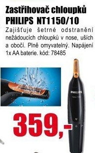 Zastřihovač chloupků Philips NT 1150/10