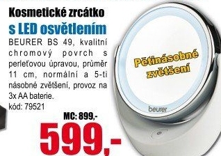Kosmetické zrcátko BS49 Beurer
