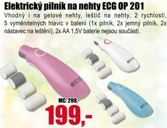 Pilník na nehty ECG OP 201