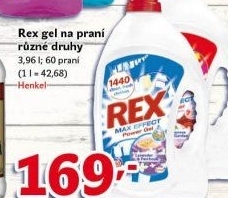 Prací gel Rex