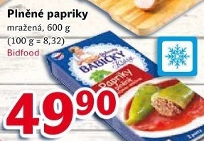 Papriky plněné v rajské omáčce Dobroty babičky Kláry