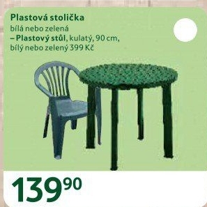 Plastová židle