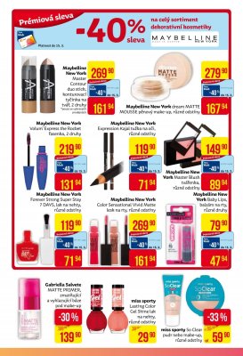 akční leták Teta drogerie 2.3.2017-11.3.2017