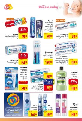 akční leták Teta drogerie 2.3.2017-11.3.2017