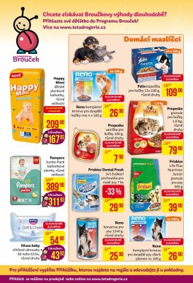 akční leták Teta drogerie 2.3.2017-11.3.2017