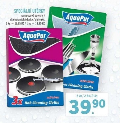 Speciální utěrky AquaPur