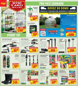 akční leták Penny Market 9.3.2017-12.3.2017