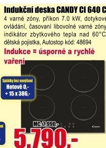 Varná deska Candy CI 640 C