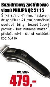 Zastříhávač vlasů Philips
