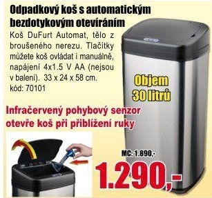 Odpadkový koš Flipbin Curver