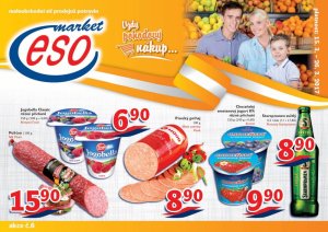 akční leták ESO MARKET 15.3.2017-26.3.2017