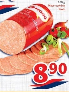 Salám Gothaj Maso uzeniny Písek