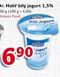Bílý jogurt Dr.Halíř